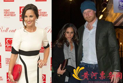 凯特王妃妹妹结婚怕被抢风头　阻哈利王子带女友