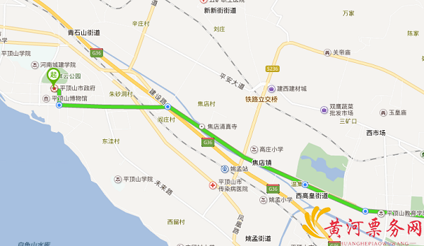 平顶山巨星演唱会驾车路线