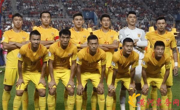 中国vs乌兹别克斯坦比赛中国队