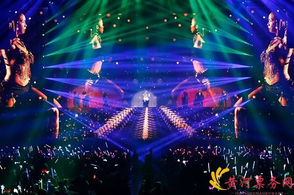 张惠妹演唱会现场盛况