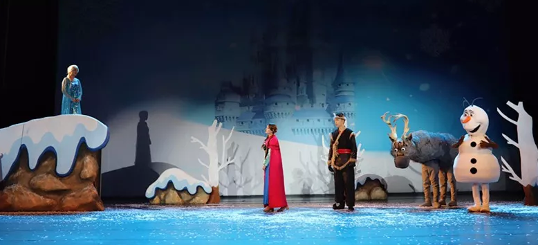 儿童剧冰雪奇缘天津站