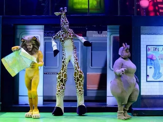 音乐剧马达加斯加北京站