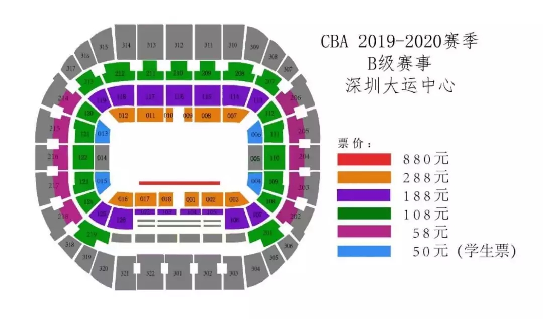 2019CBA联赛深圳主场赛事