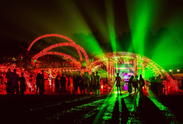 泰国芭提雅跨年电音节