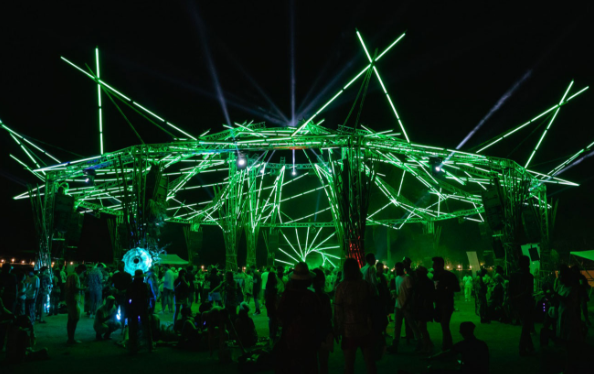 泰国芭提雅跨年电音节