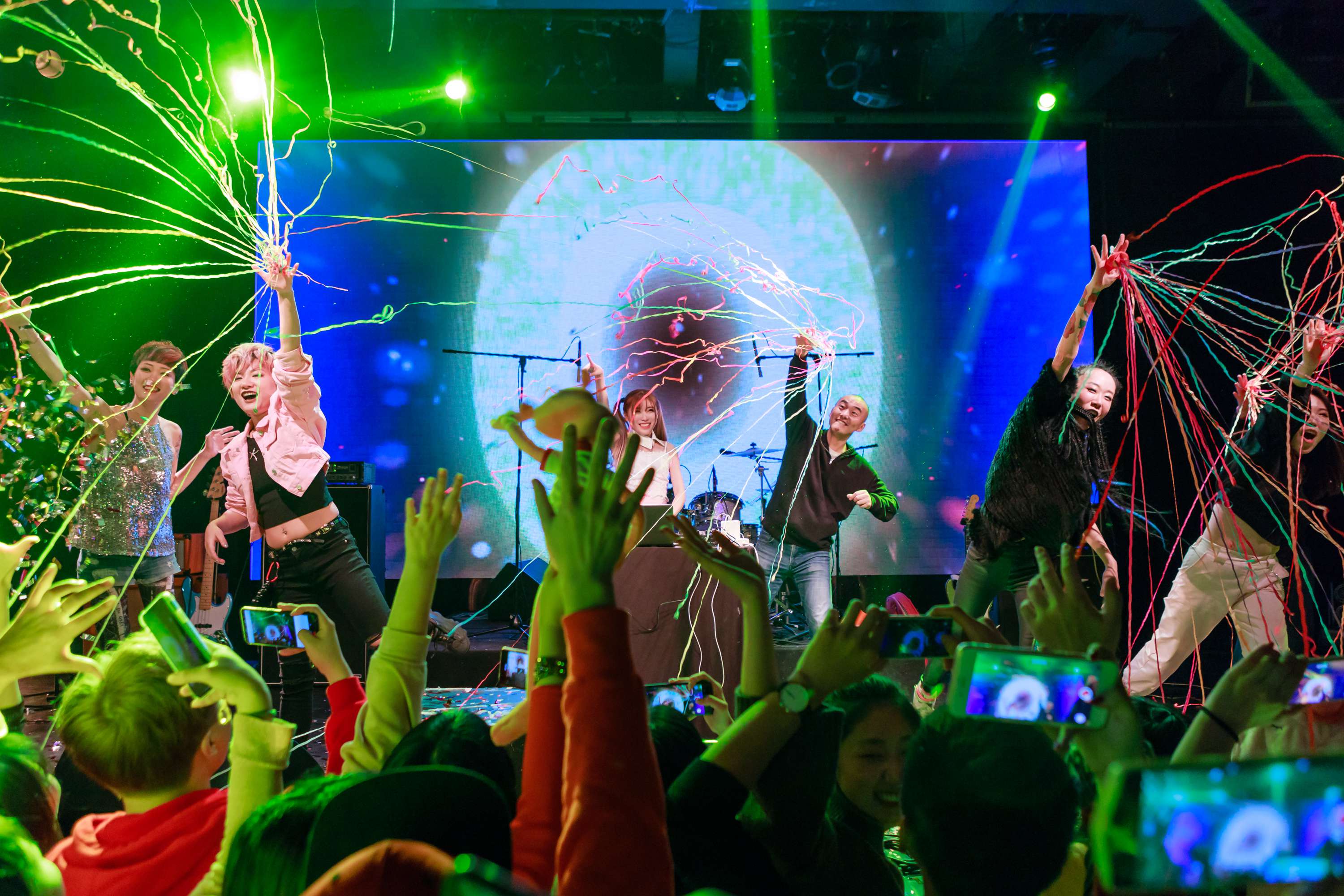 2020重庆跨年超模DJ荧光派对