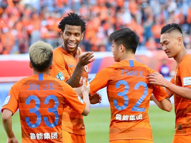 中超山东鲁能主场赛事济南站