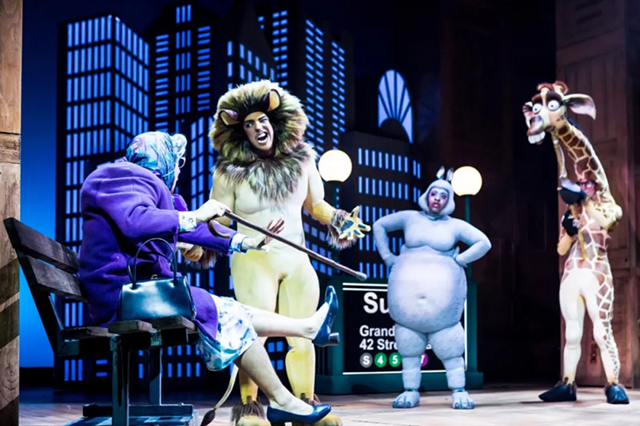 2019音乐剧马达加斯加北京站