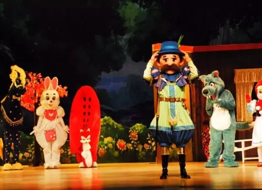 人偶剧小红帽固安站