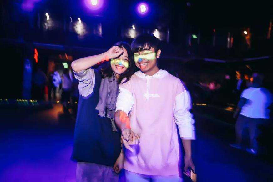 2020广州跨年超模DJ荧光派对