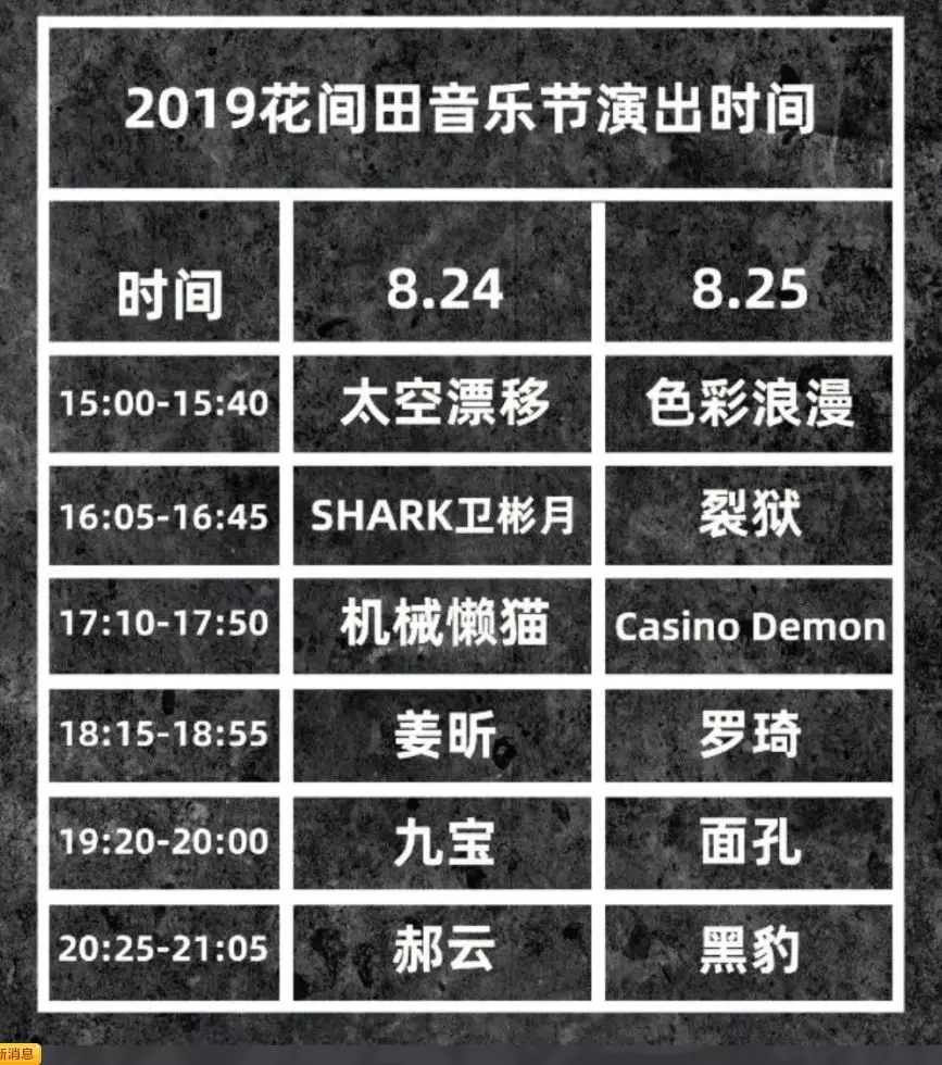 兰州花间田音乐节