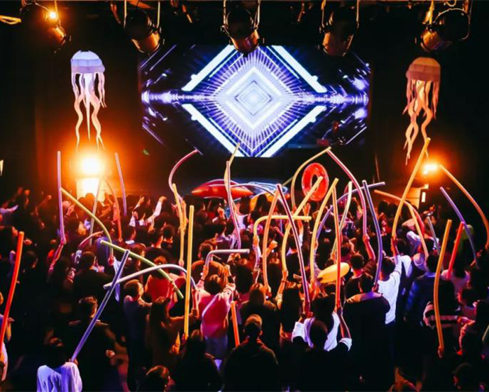 上海超模DJ荧光派对