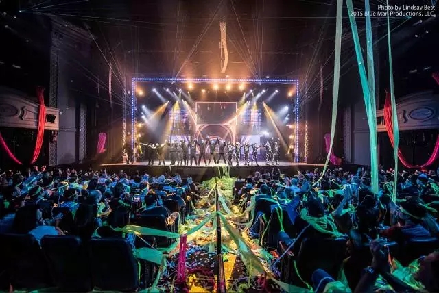 舞台秀蓝人秀珠海站