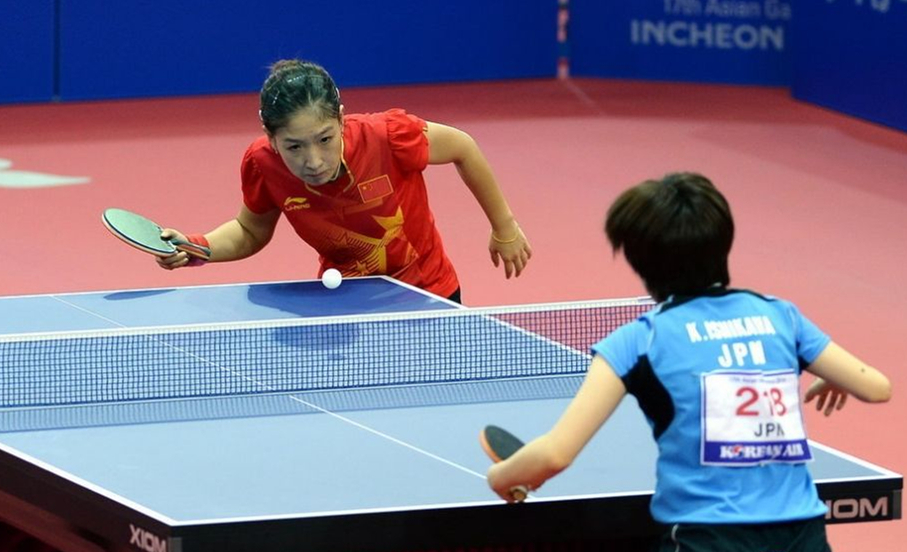 军人运动会乒乓球比赛武汉站