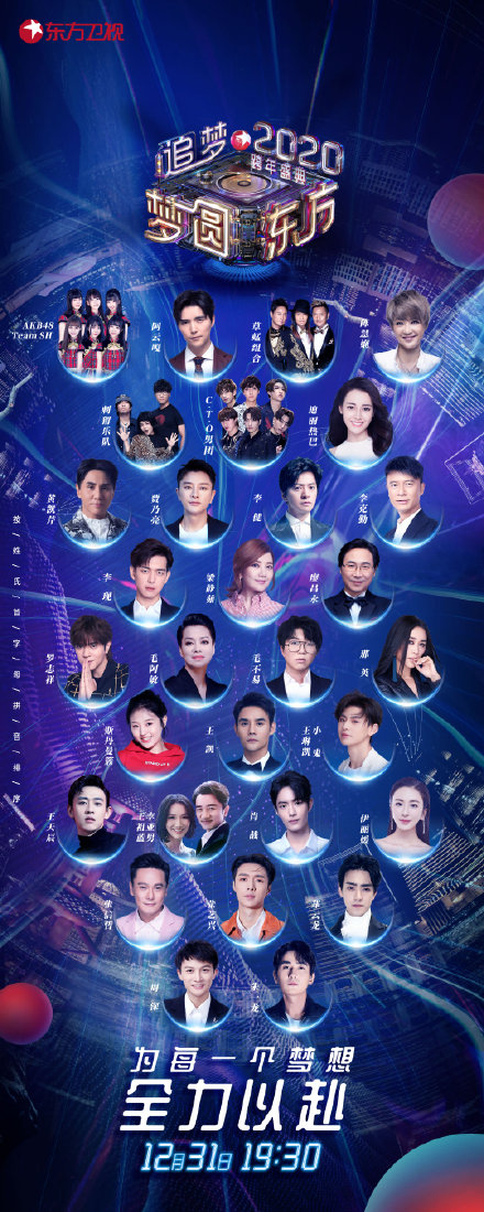 东方卫视2020跨年晚会