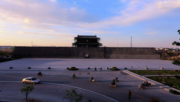 正定长乐门文化广场