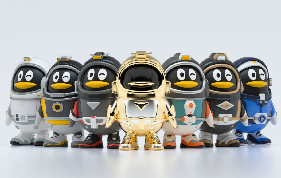 2020深圳QQ潮玩展天生顽鹅