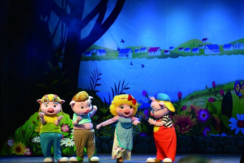 儿童剧《三只小猪》济南站