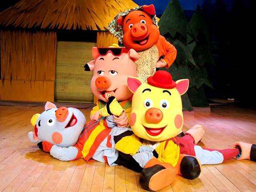 儿童剧《三只小猪》济南站