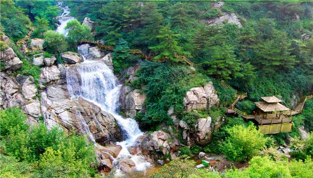 济南市九如山瀑布群风景区
