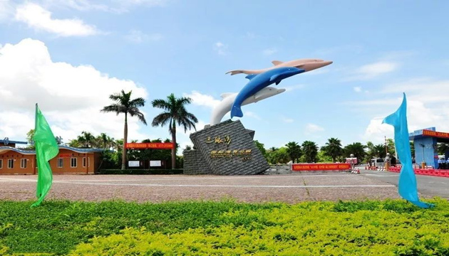 钦州市三娘湾景区清心园前沙滩片区