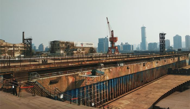 上海杨浦滨江船厂