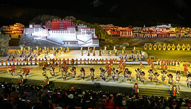 文成公主大型实景剧剧场