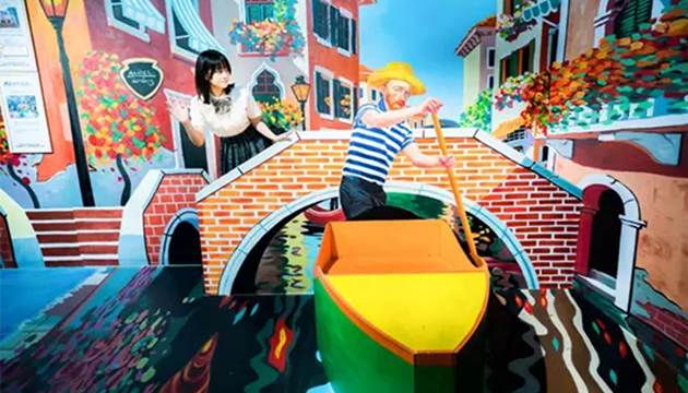 南京梵高星空艺术馆（中山南路3号南京新百购物中心B座4层）