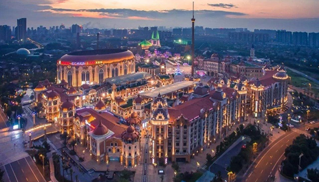 常州环球恐龙展迪诺水镇