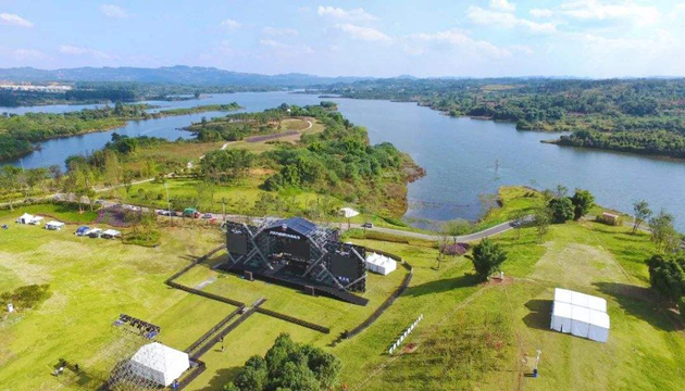 黑龙滩中铁梵木音乐公园