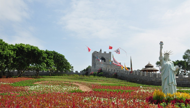 东莞松山湖梦幻百花洲