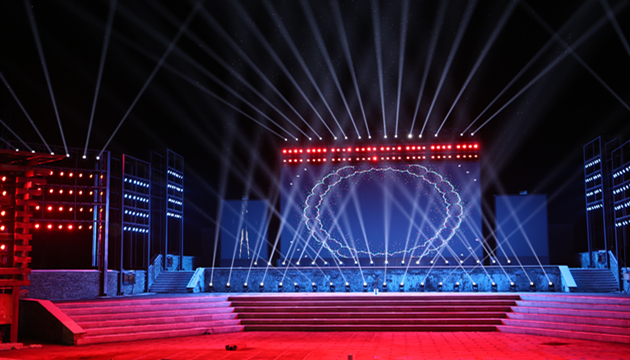 洛南音乐小镇露天音乐广场