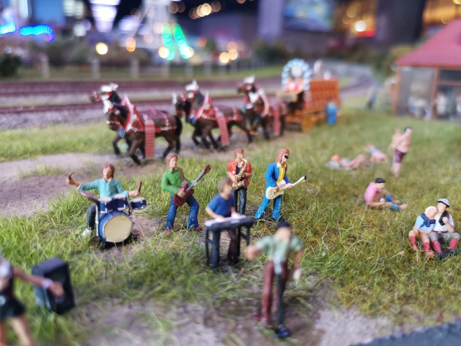 2020上海大梦微城火车模型主题乐园