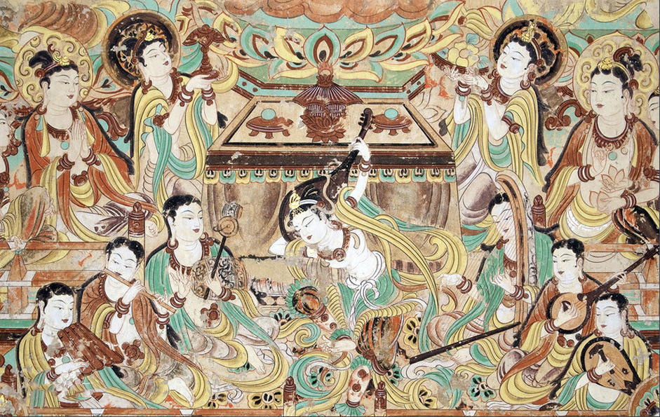 乐之敦煌郑州数字艺术展