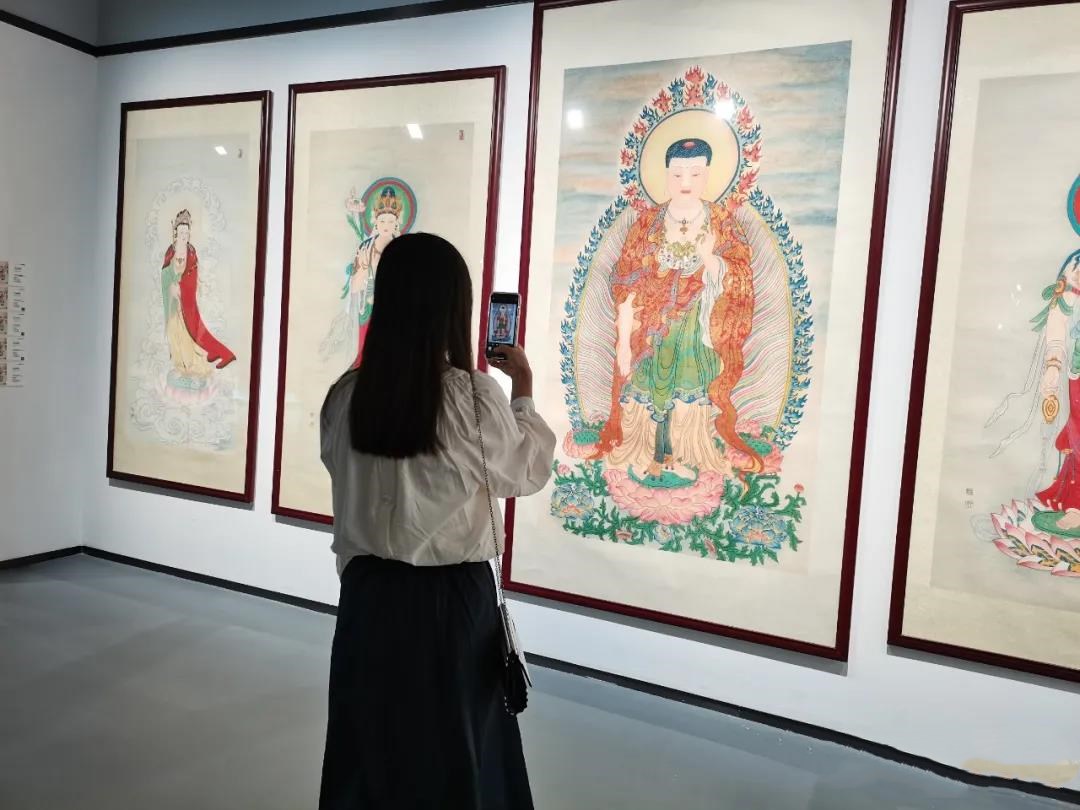 2020释心德工笔画巡回展深圳站