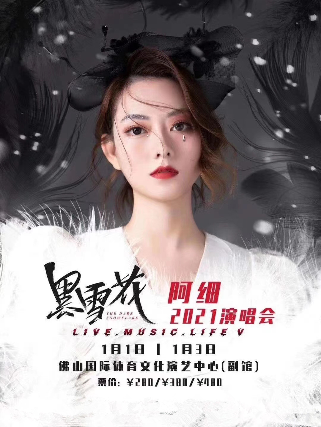 2021阿细“黑雪花”演唱会-佛山站