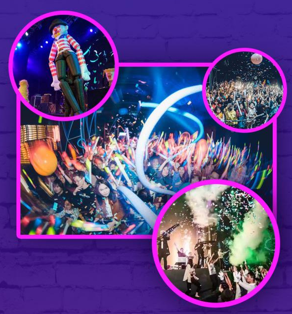 超模DJ荧光派对跨年狂欢