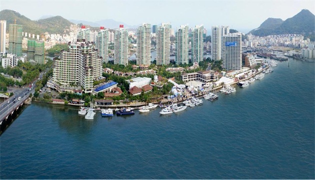 海南省三亚鸿洲国际游艇码头