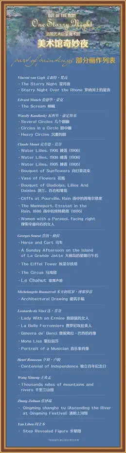 2021法国艺术启蒙魔术剧《美术馆奇妙夜·星夜》中文版-青岛站