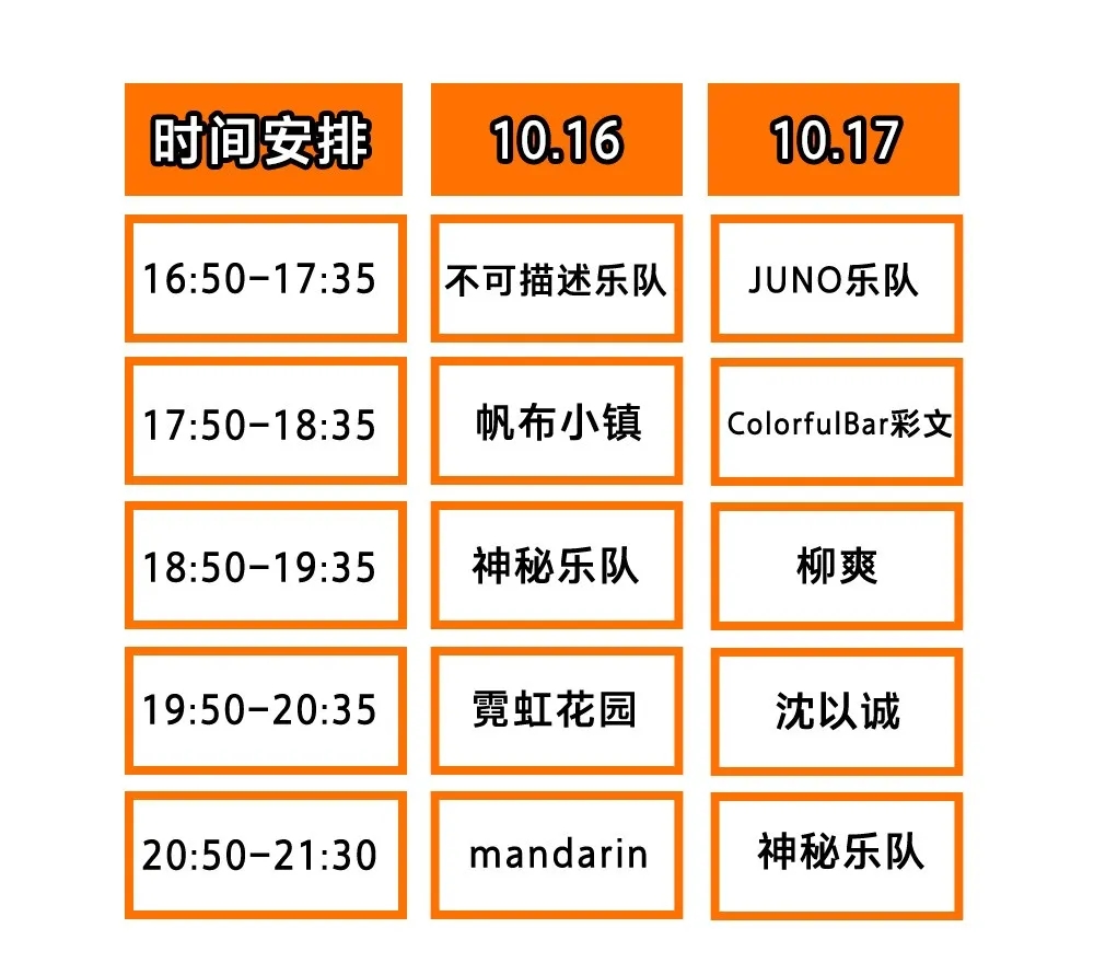 2023宁波香橙音乐节阵容详情及门票订购