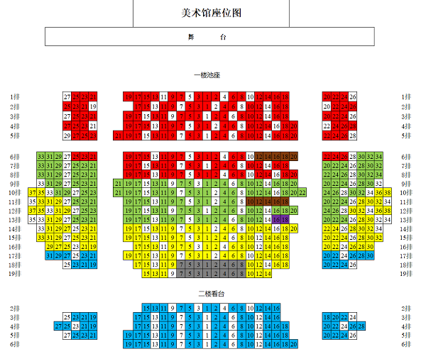 座位图