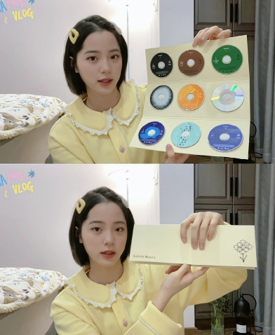 欧阳娜娜发行的实体专辑叫什么？