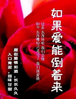 喜剧《如果爱能倒着来》北京站