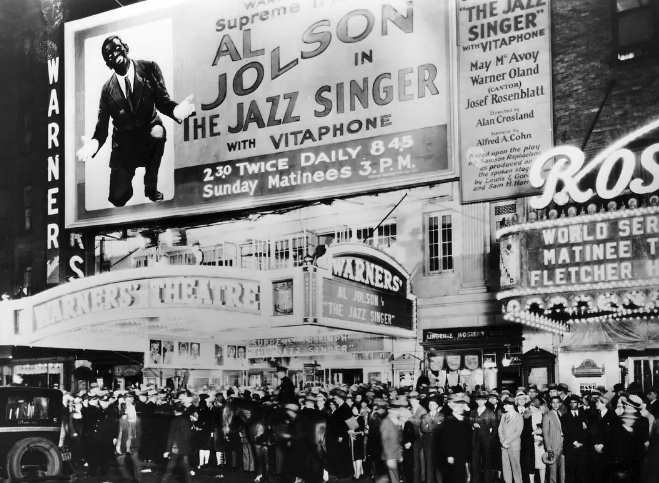 《爵士歌手》:第一部有声电影 《爵士歌手》:第一部有声电影