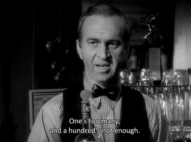 《失去的周末》：美国首部深入探讨酗酒电影