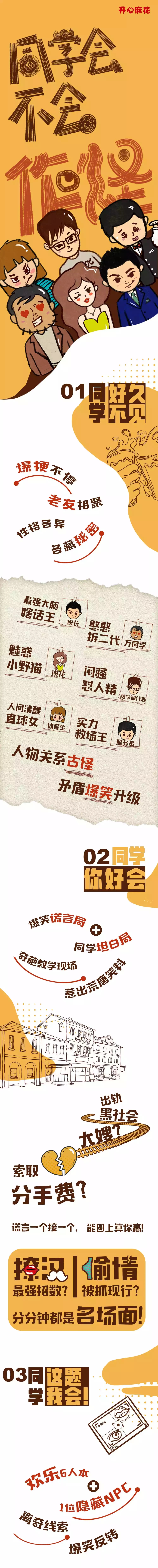 2022开心麻花悬疑作怪喜剧《同学会不会》杭州首演-杭州站