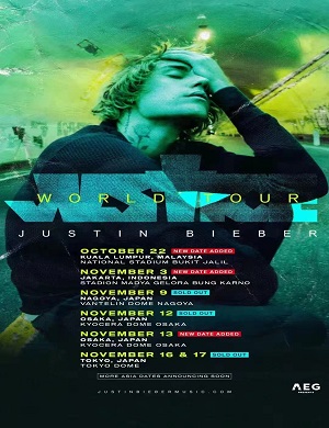 2025贾斯汀比伯马来西亚演唱会