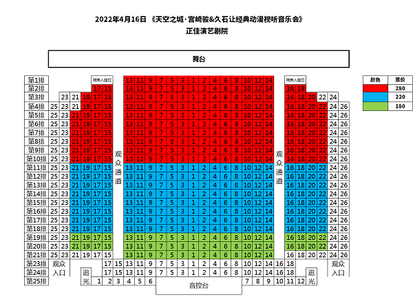 座位图