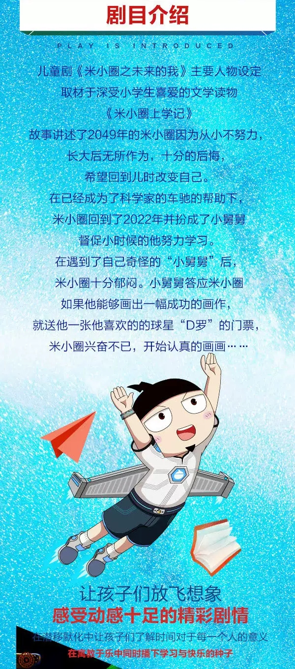 2022亲子音乐剧《米小圈之来自未来的我》-青岛站