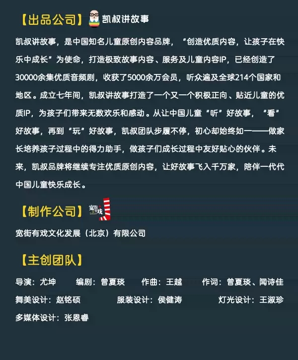 2022凯叔讲故事推理探案音乐剧《神探艾小坡》-泉州站